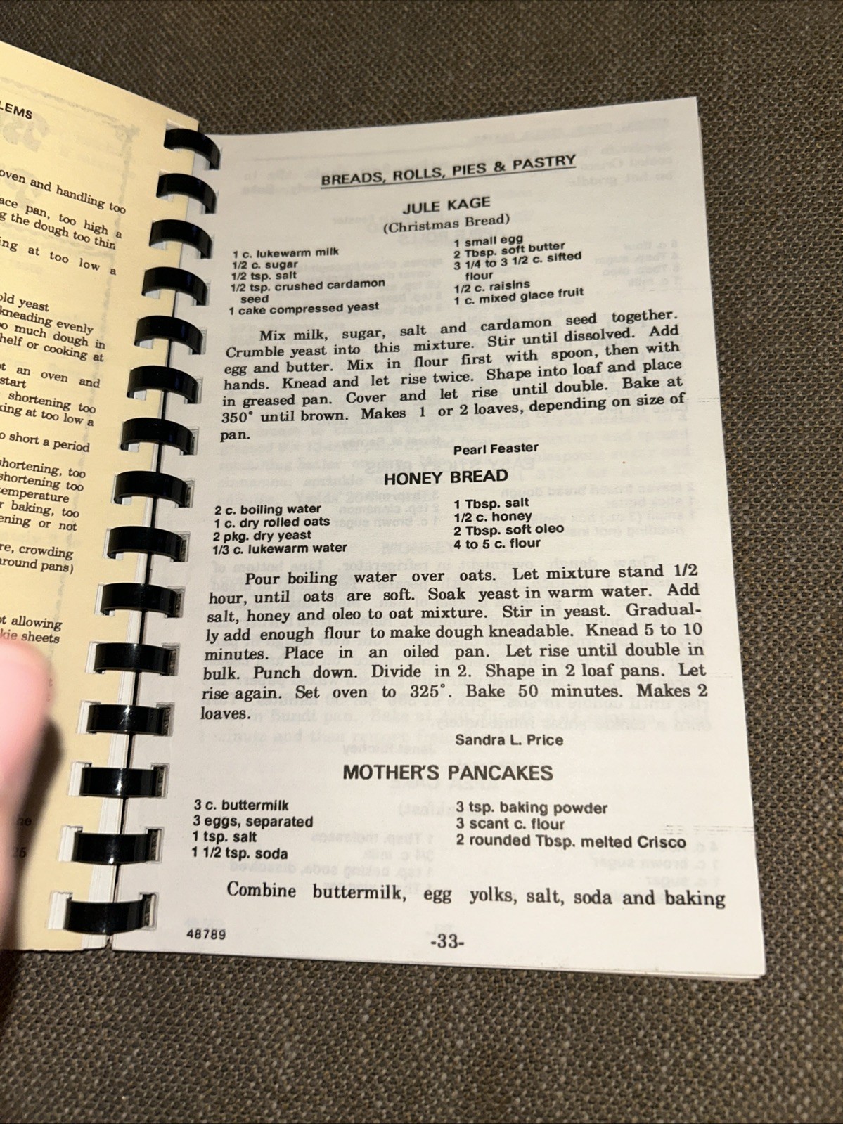 Heavenly Dishes ~ Women’s Ministries Pleasantville Assembly Of God 1977