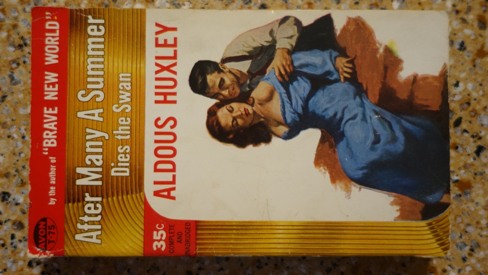 ALDOUS HUXLEY – 3 VINTAGE PAPERBACK- After Summer BRAVE NEW WORLD Crome Yellow