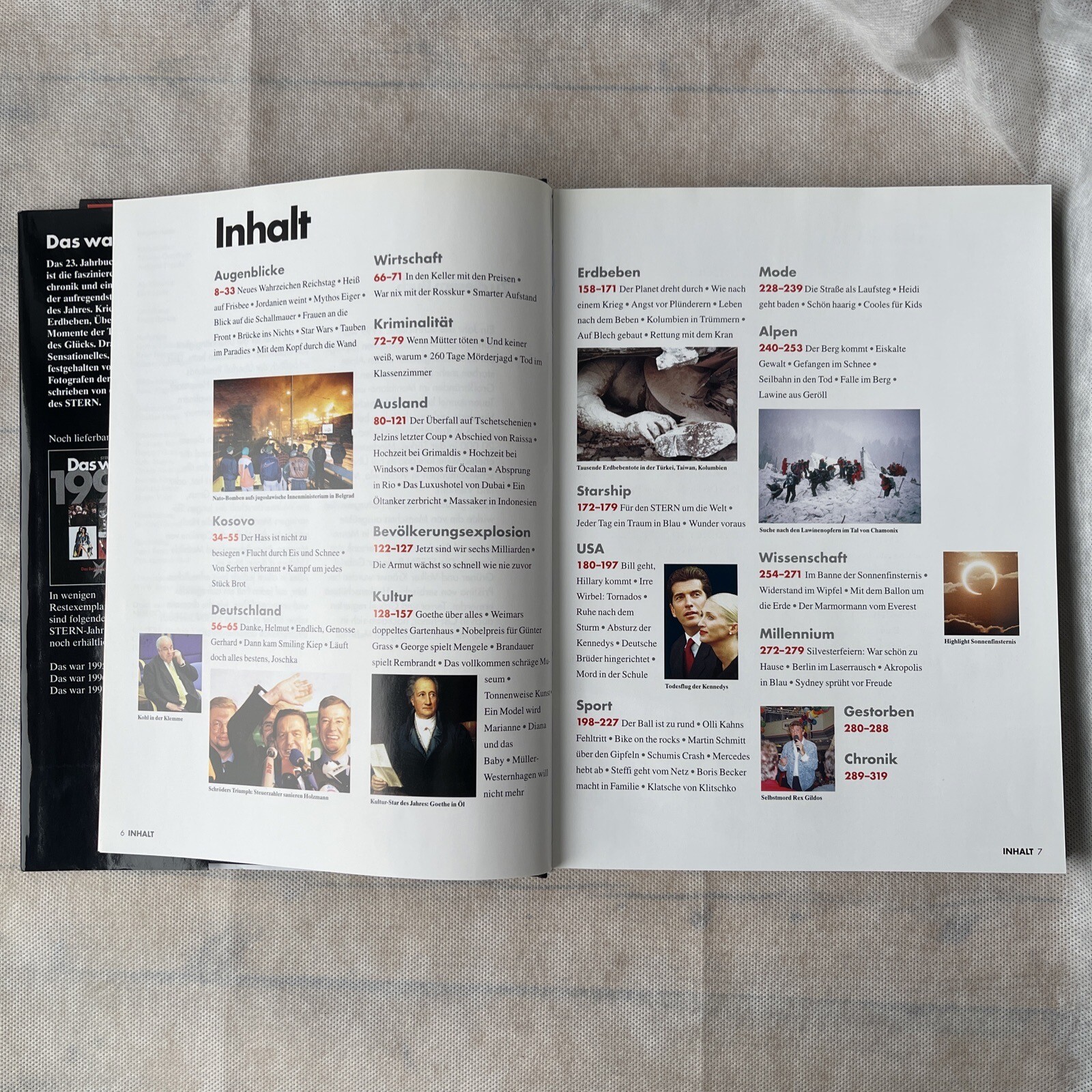 original Stern-Jahrbuch – Das war 1999 – Sonderausgabe Jahreschronik -rückblick