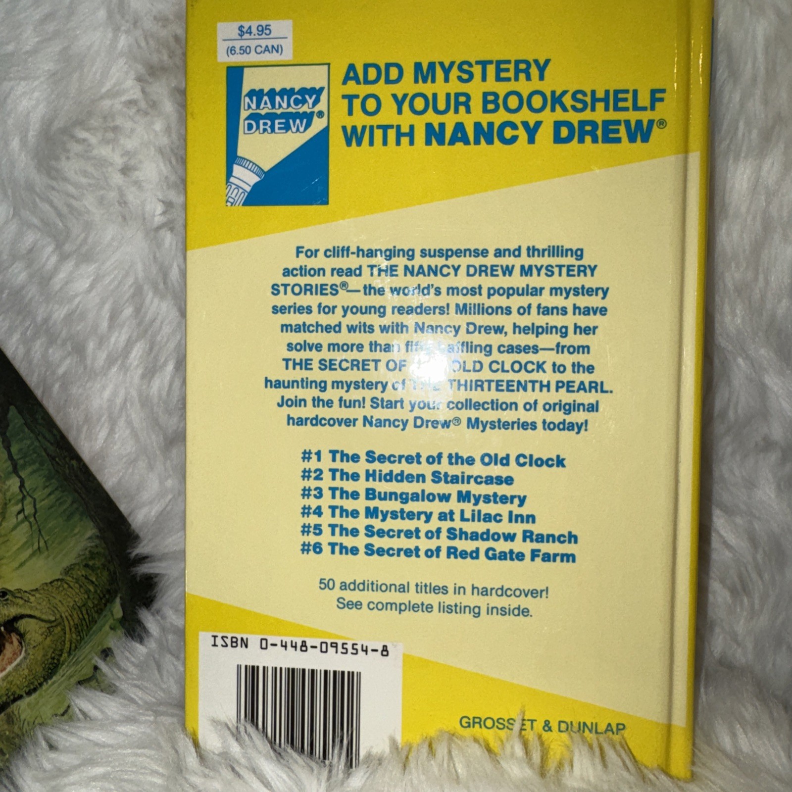 Nancy Drew Mystery Stories Mixed Lot 6📚Hardcover Books 50-55 Carolyn Keene 1992