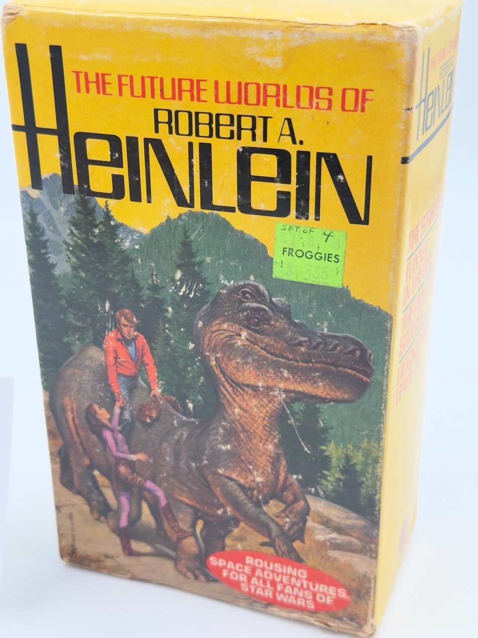 Robert Heinlein PB Del Rey Future Worlds of Box Set 4 Books, 1978