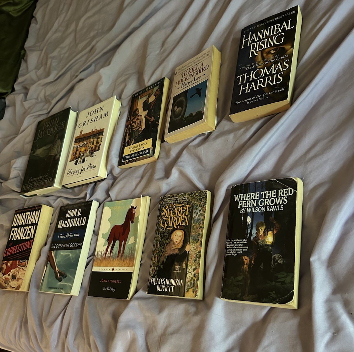 American Fiction Lot of Classics 10 books: Harper Lee, John Steinbeck, and more