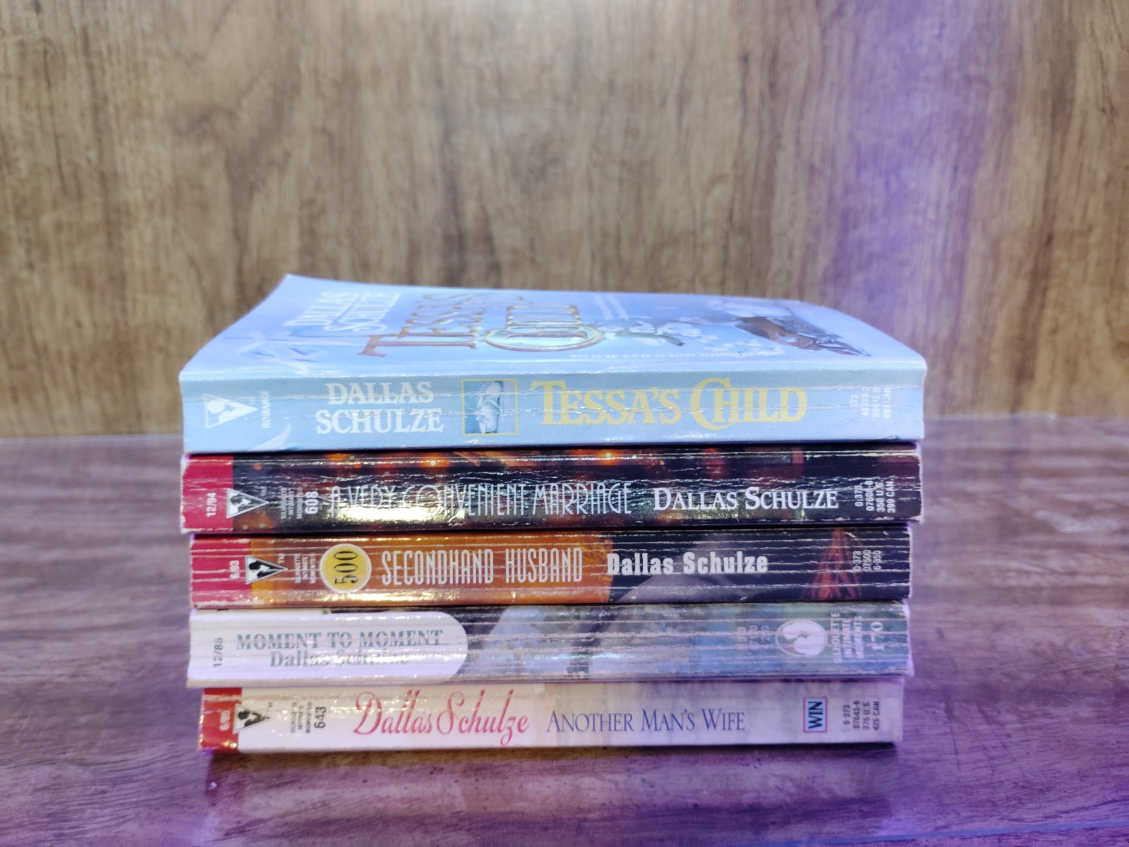 Dallas Schulze Lot 5 Vintage Silhouette Romance Intimate Moments Tessa’s Child S