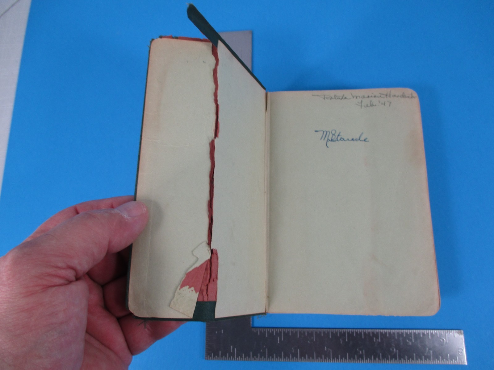 1944 Taber’s Cyuclopedic Medical Dictionary Hardcover Book 109 Pages