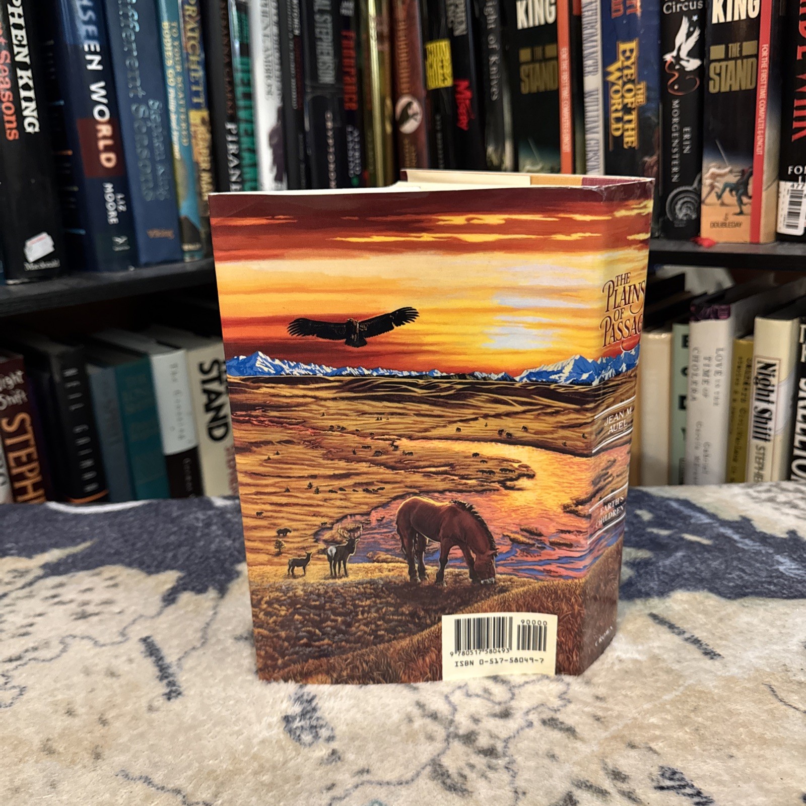 The Plains of Passage – Jean M. Auel (Hardcover) 1st/1st, Full-Sized, Cave Bear