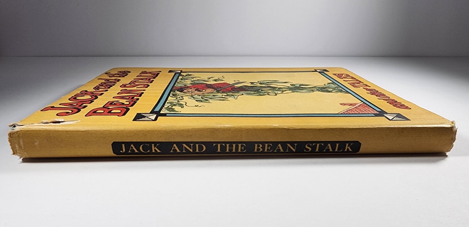 Vintage 1919 Jack And The Beanstalk And Other Tales Book Whitman Publishing RARE