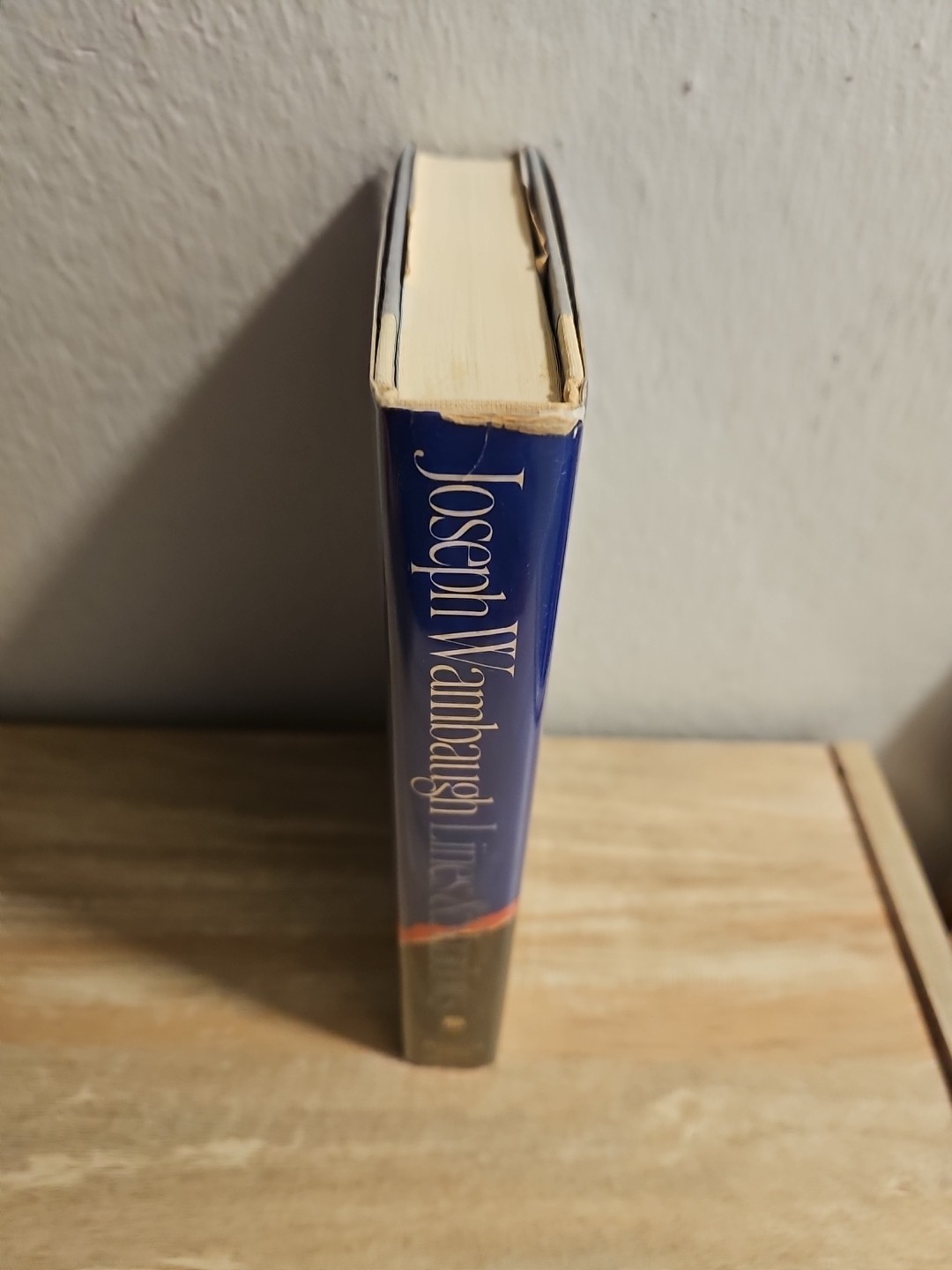 Lines and Shadows by Joseph Wambaugh (1984, Hardcover) Signed By Author