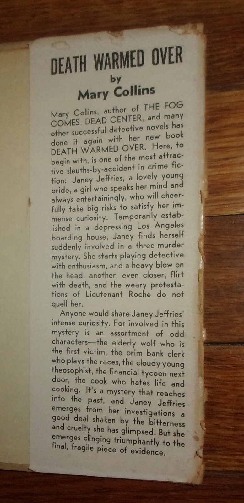 THE WOMAN IN BLACK-1947 Mystery Novel-LESLIE FORD-Very Good 1st Edition HC w/DJ!