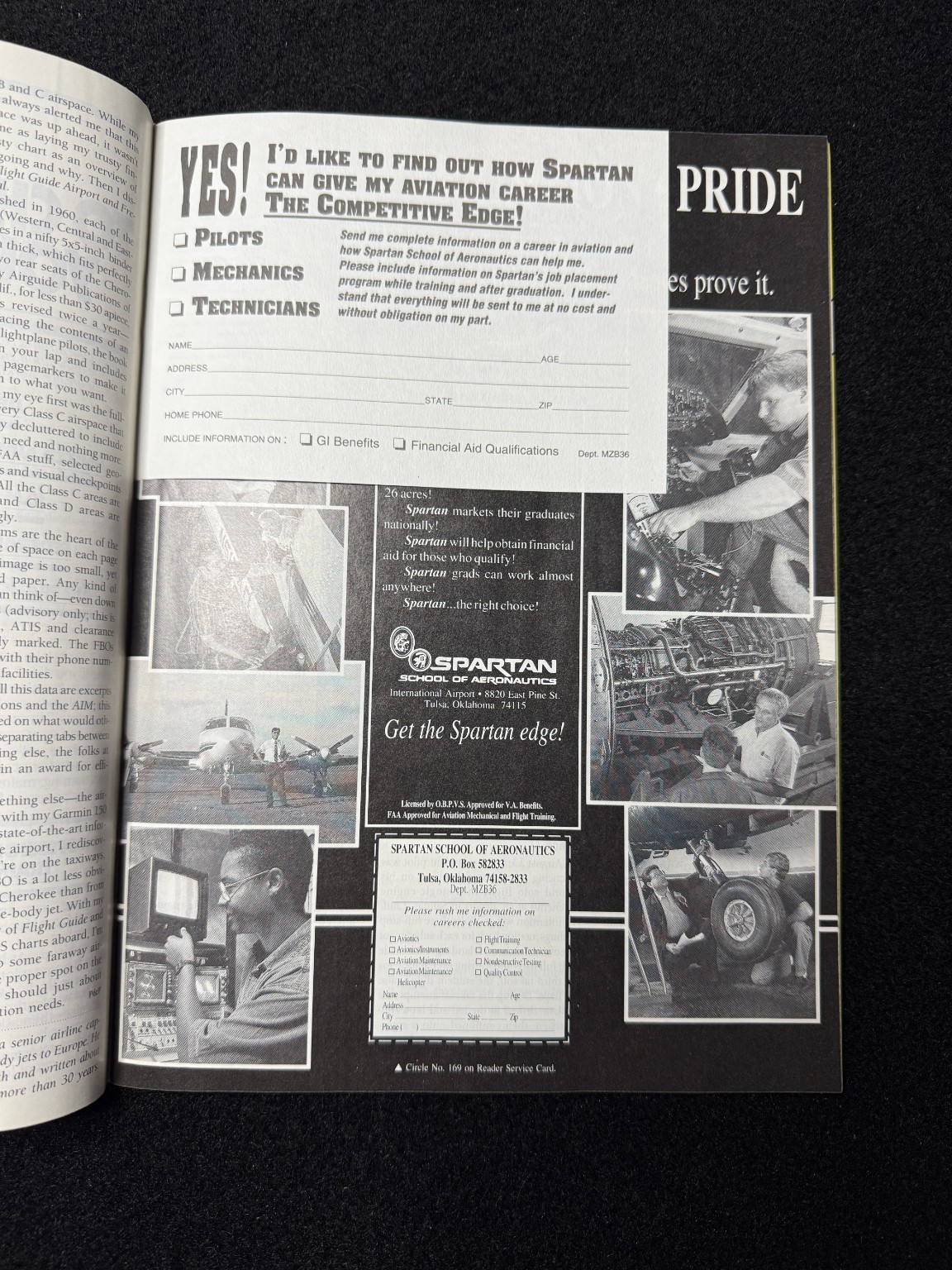Plane & Pilot Magazine March 1996 Aviation Aircraft Flight Training GPS Diamond