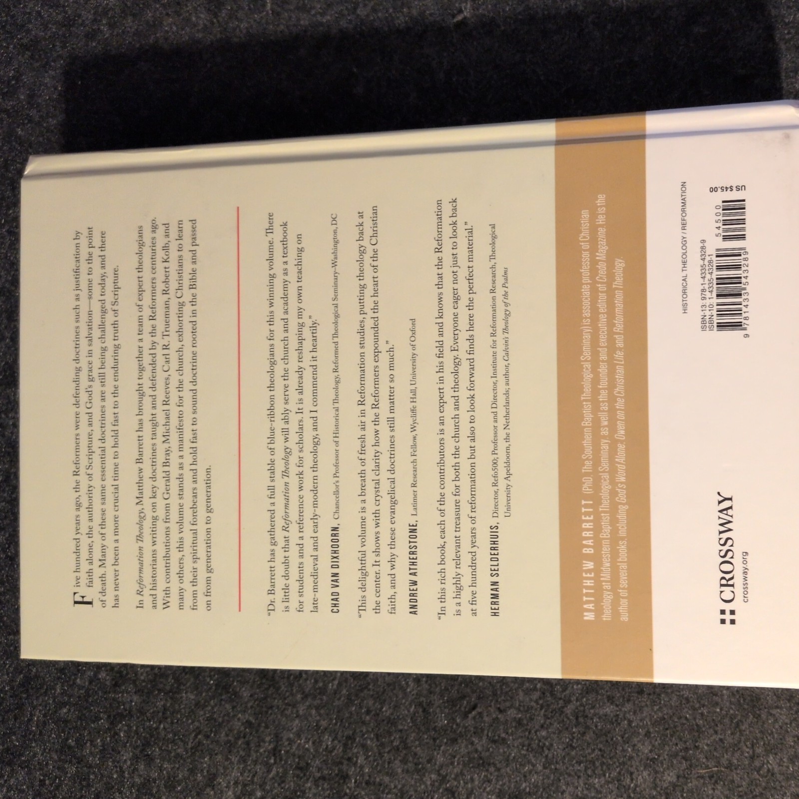 Reformation Theology : A Systematic Summary by Gerald Bray (2017, Hardcover)