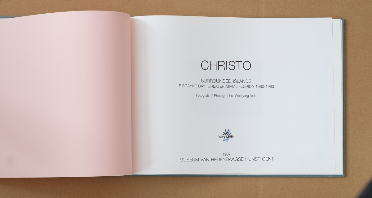 Christo – Surrounded Islands. Biscayne Bay, Greater Miami, Florida 1980-83.