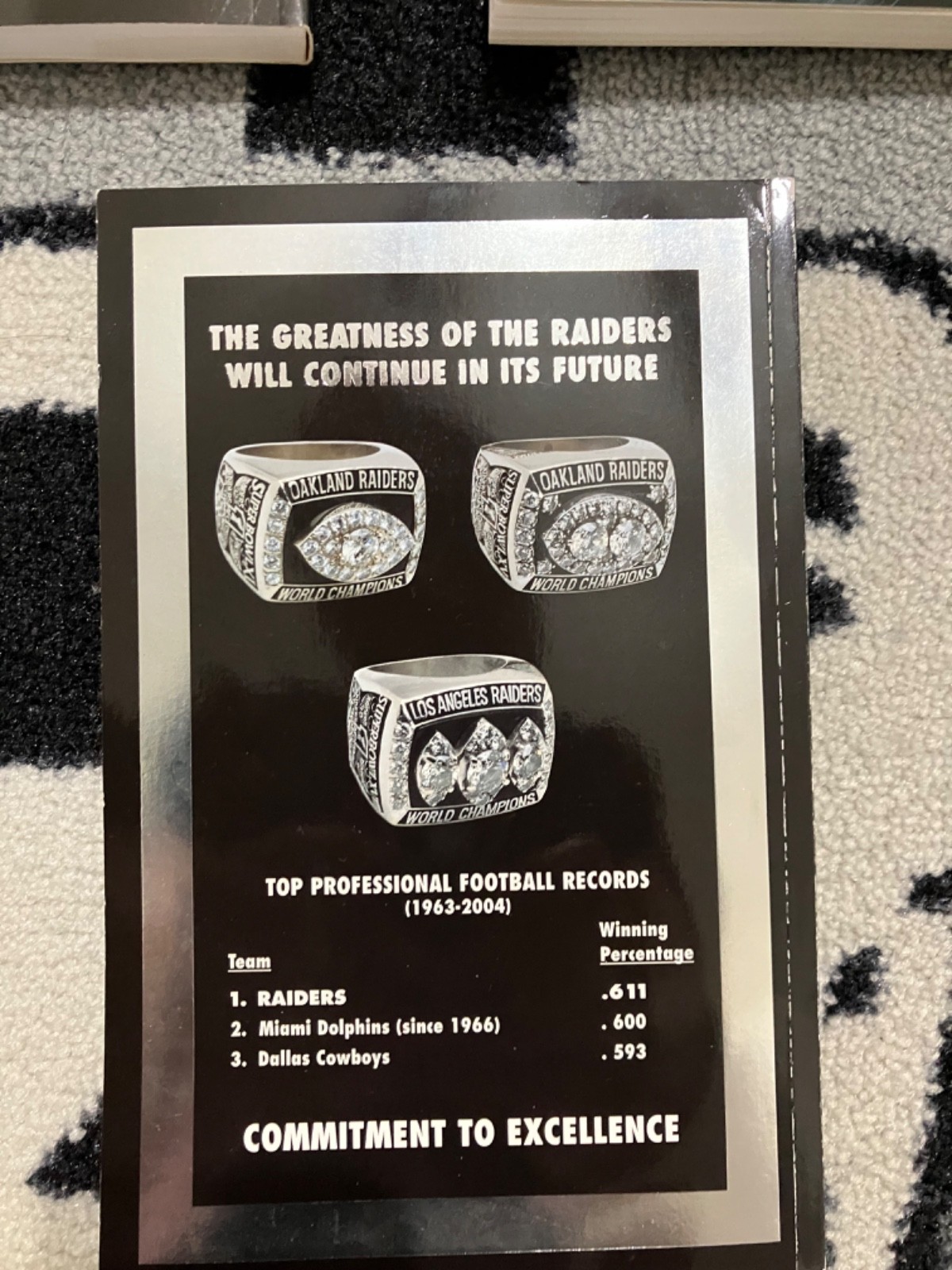 Raiders – The Team of the Decades 2001, 2002 and 2005 Paperbacks by NFL Football