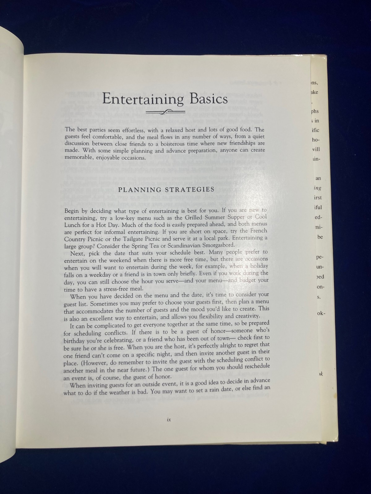 Betty Crocker’s Easy Entertaining. 1992 FIRST EDITION.
