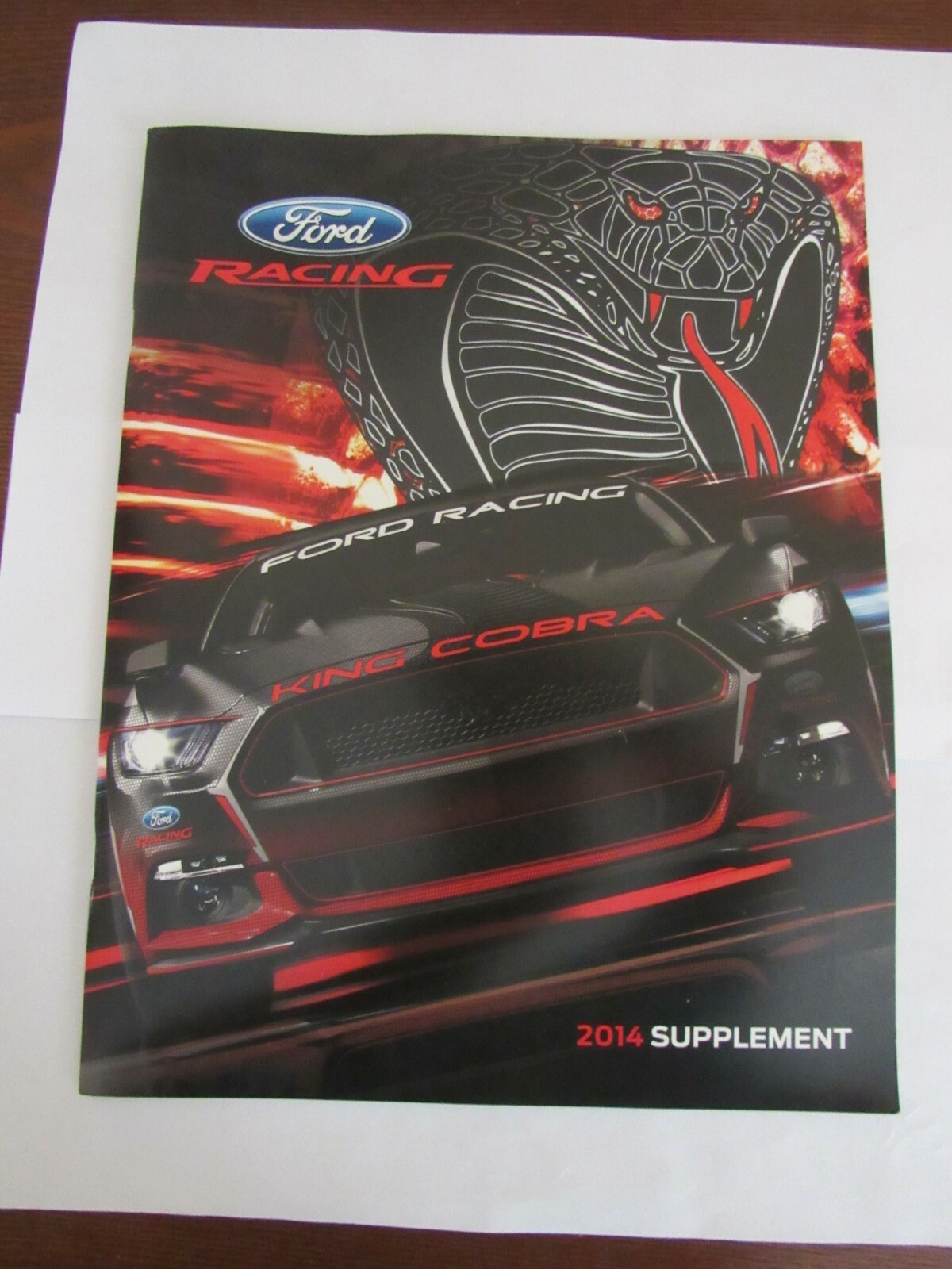 2014 FORD RACING PARTS CATALOG 2015 MUSTANG 302 SHELBY 34 PAGES