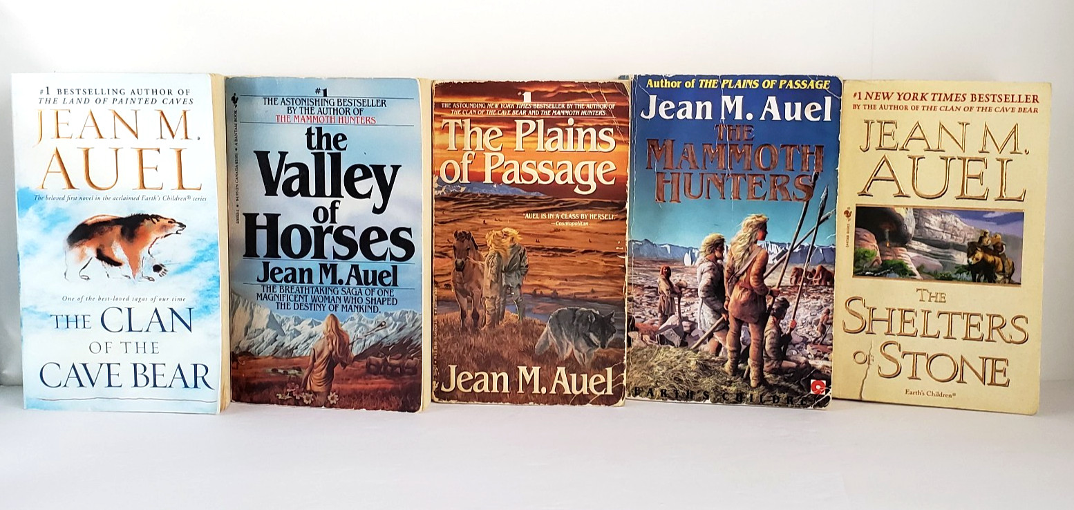 Jean M. Auel’s Earth’s Children Paperback Series (Books 1 Through 5)