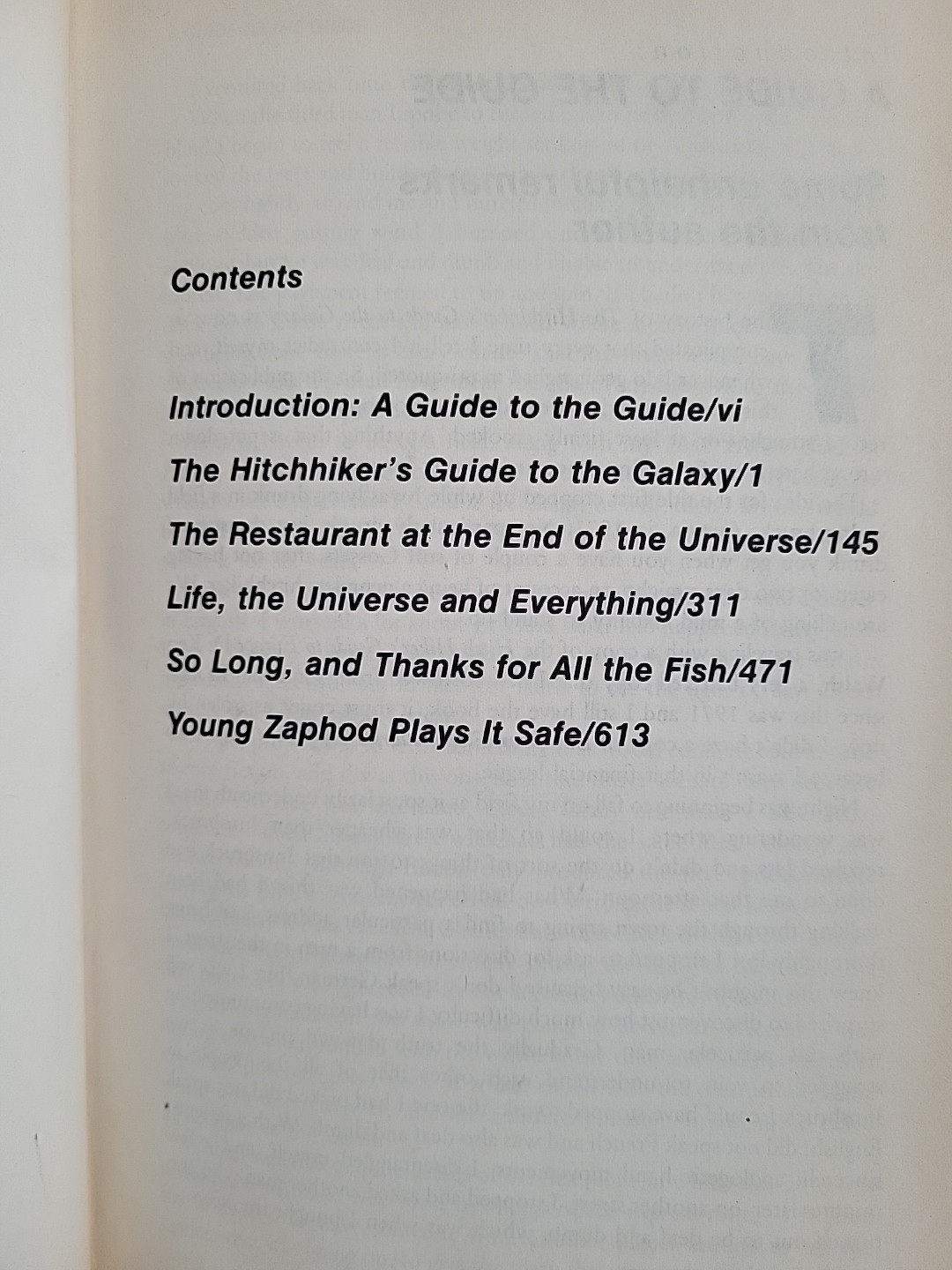 The More Than Complete Hitchhiker’s Guide Douglas Adams 1987 Leather bonding