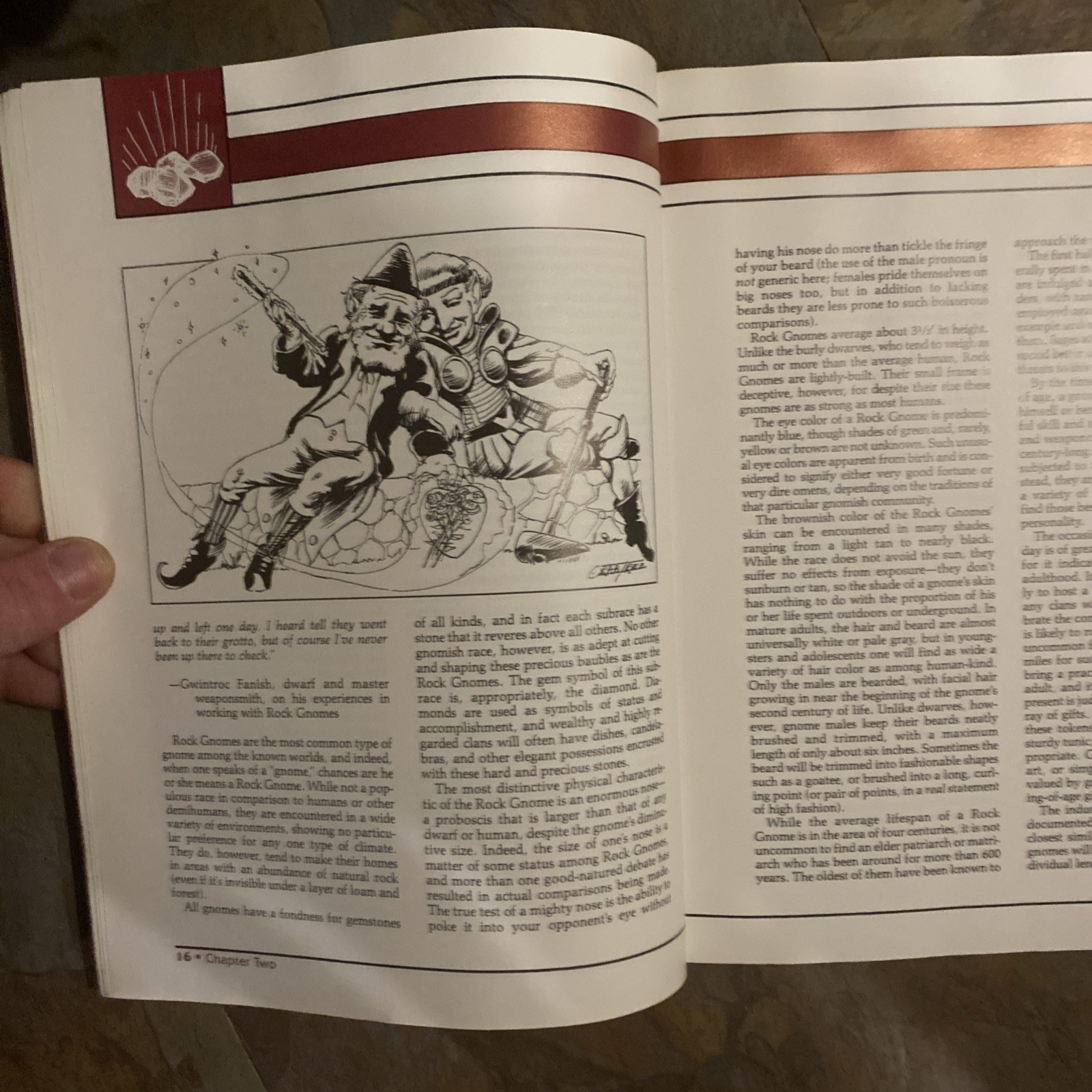 TSR AD&D 2nd EDITION COMPLETE BOOK OF GNOMES AND HALFLINGS 3rd PRINTING 1994