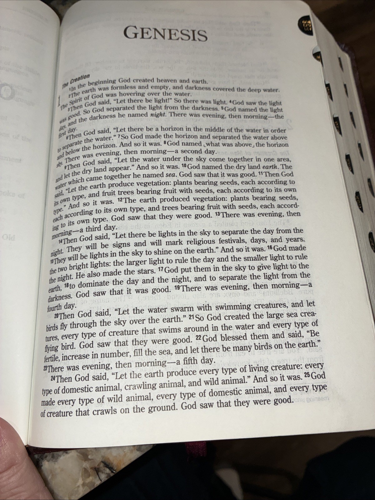 God’s Word translation bible by world publishing, Nation’s Bible Society 1995