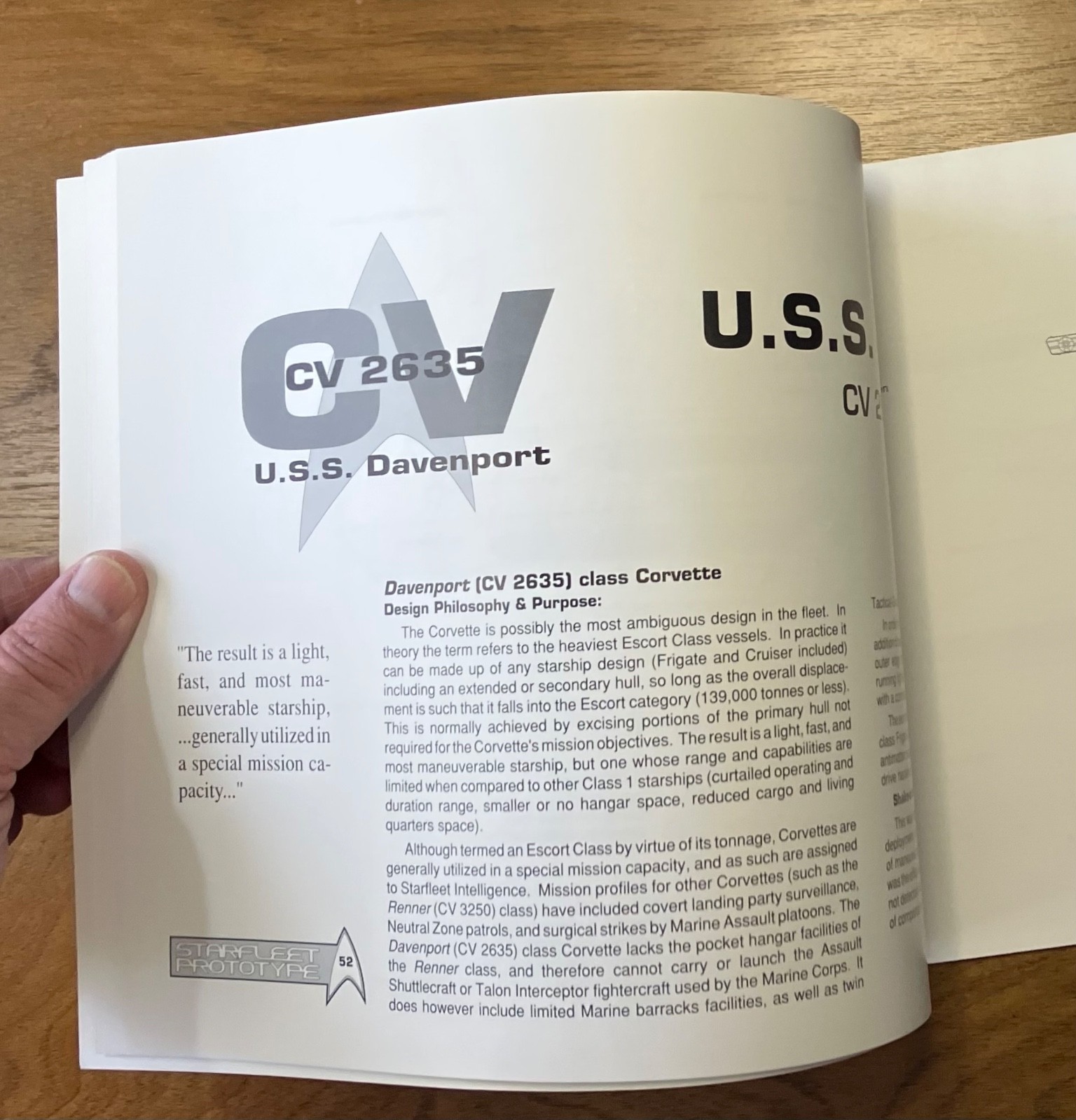 Starfleet Prototype The Journal of Innovative Design and Ideas #25: 2291 – 2292