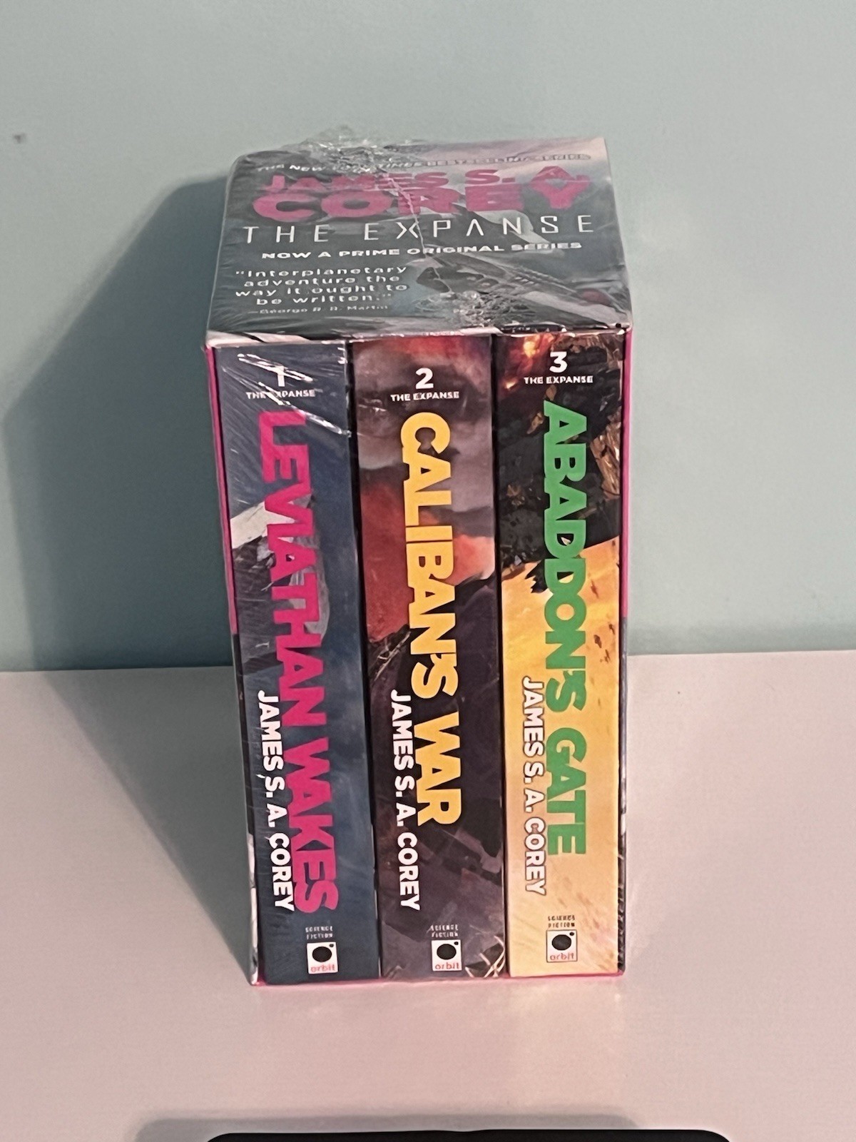 THE EXPANSE – BOX SET * James S.A. Corey * #1 2 3 PB Books War Gates Wakes