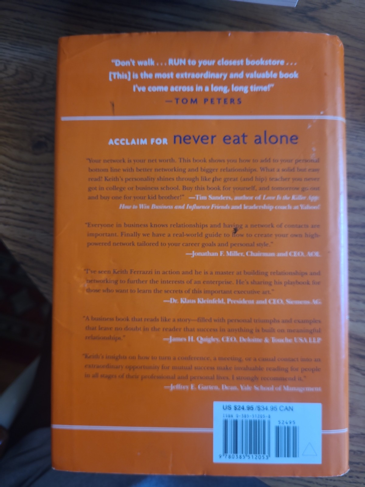 Never Eat Alone: And Other Secrets to Success, One Relationship at a Time – …