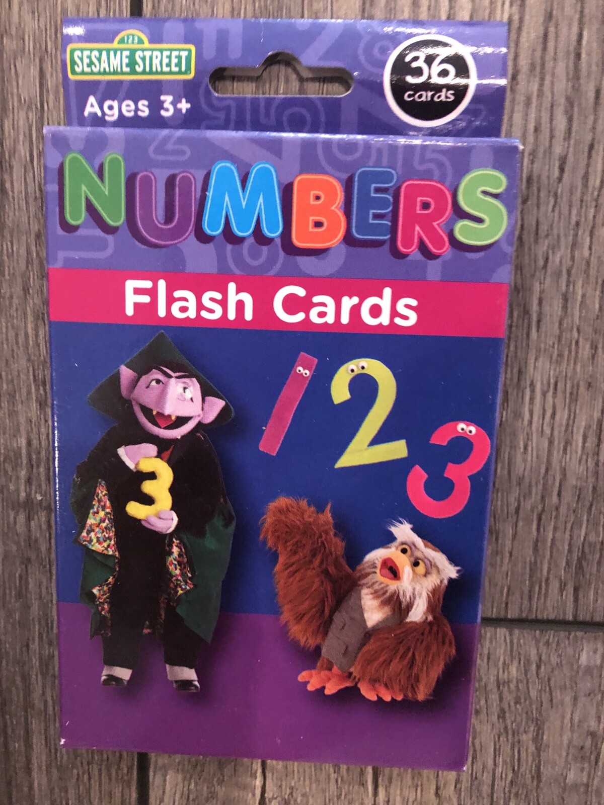 4 PACKS SESAME STREET FLASH CARDS – ABCs NUMBERS COLORS EARLY WORDS 144 TOTAL
