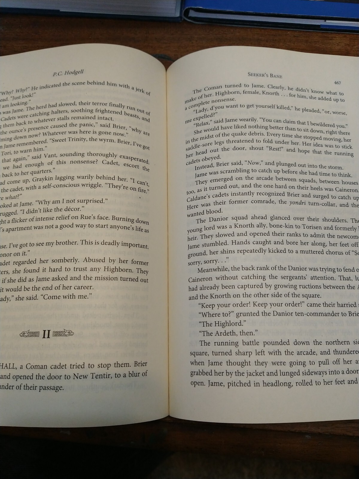 Seeker’s Bane by P.C. Hodgell, SC/Trade, 2009, Baen Fantasy