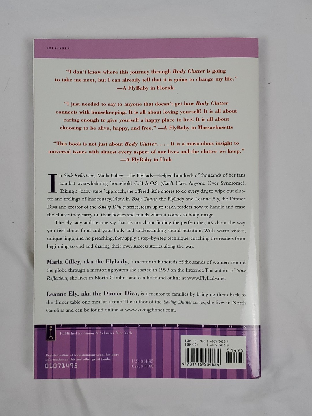 Body Clutter : Love Your Body, Love Yourself by Marla Cilley and Leanne Ely…