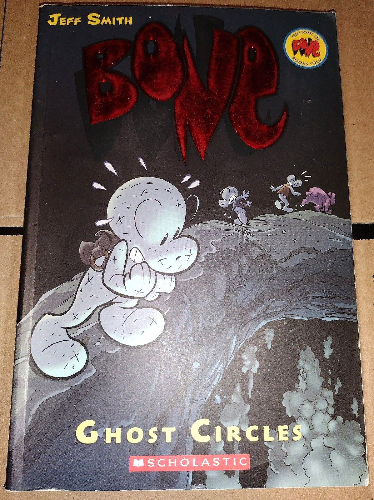 Bone by Jeff Smith Graphic Novel TPB Lot Volumes 1 2 3 4 5 6 8 9