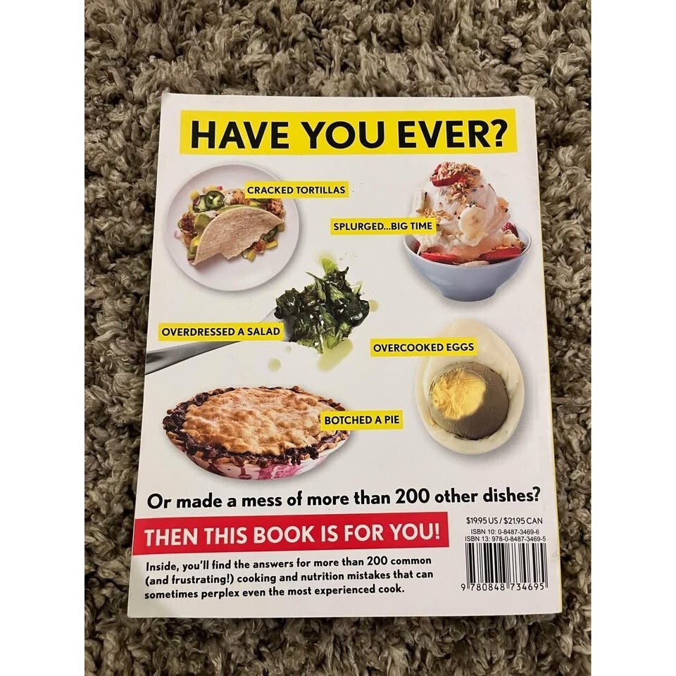 „Oops! 209 Solutions for Everyday Kitchen Mistakes“ Paperback; 304 pages