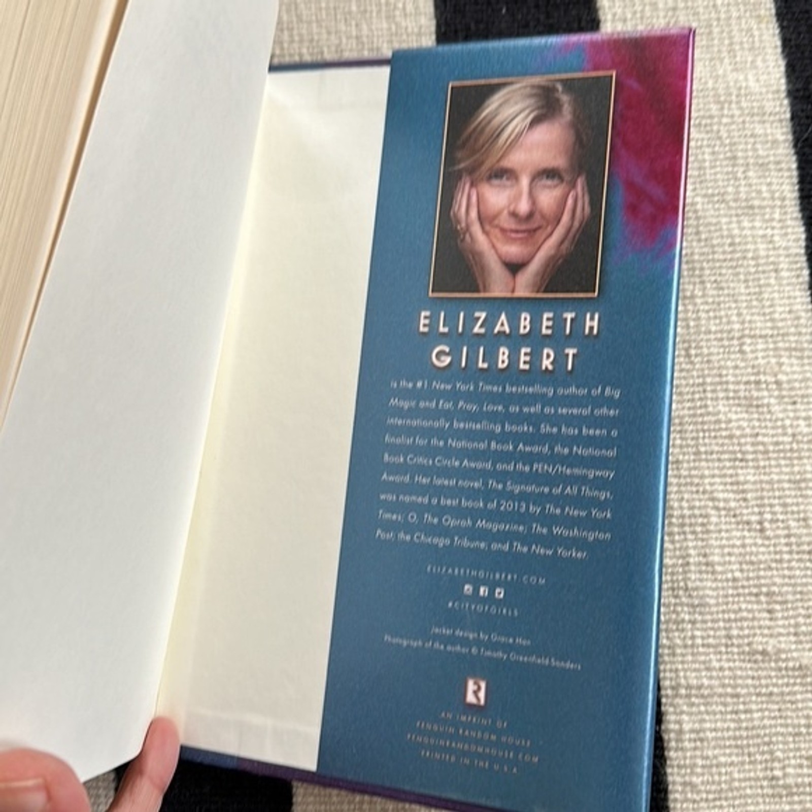 City of Girls by Elizabeth Gilbert – Hardcover