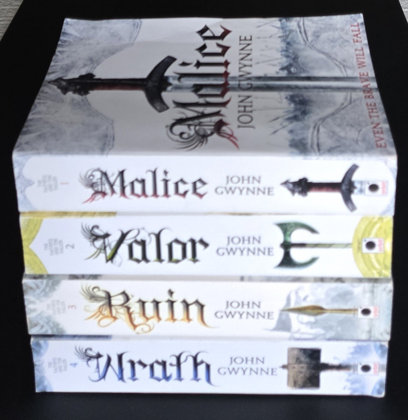 The Faithful and The Fallen by John Gwynne Books 1-4 Complete Set Trade PB