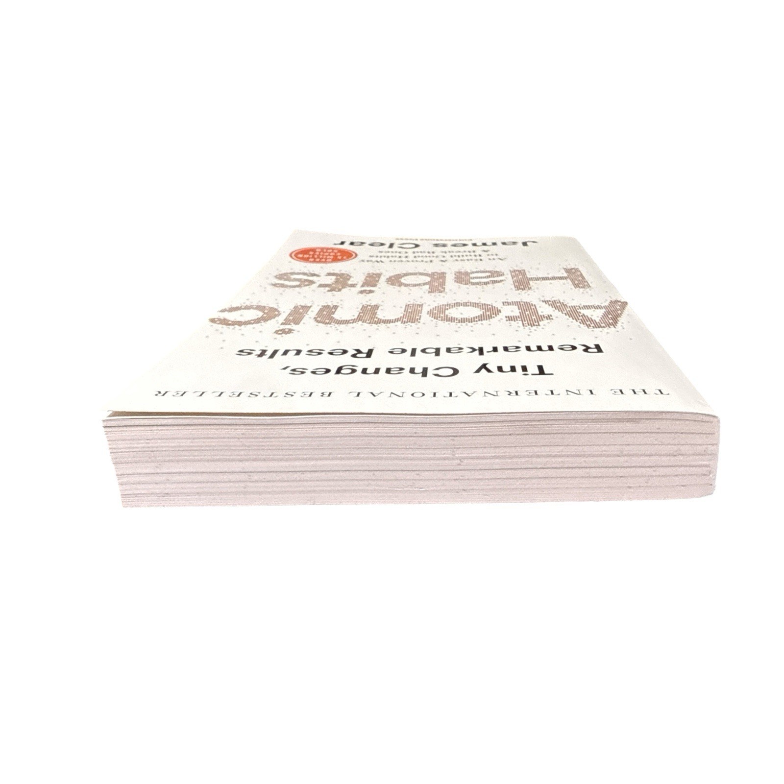 Atomic Habits James Clear Paperback Self Help Personal Growth Habit Guide Book