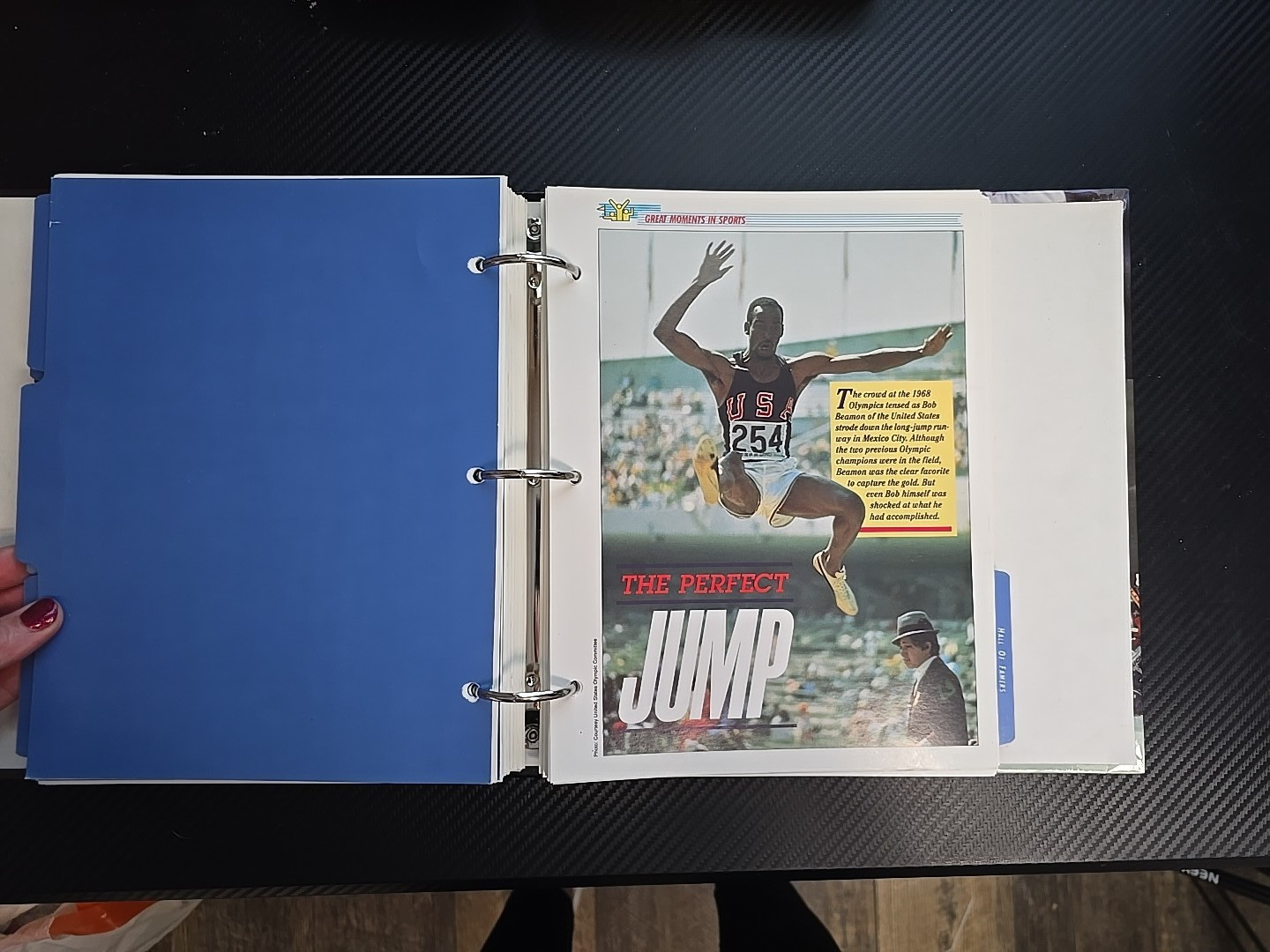 Vintage 1996 „Sports Pages: The Book For Sports Fans“ Collector’s Hardcover Bind