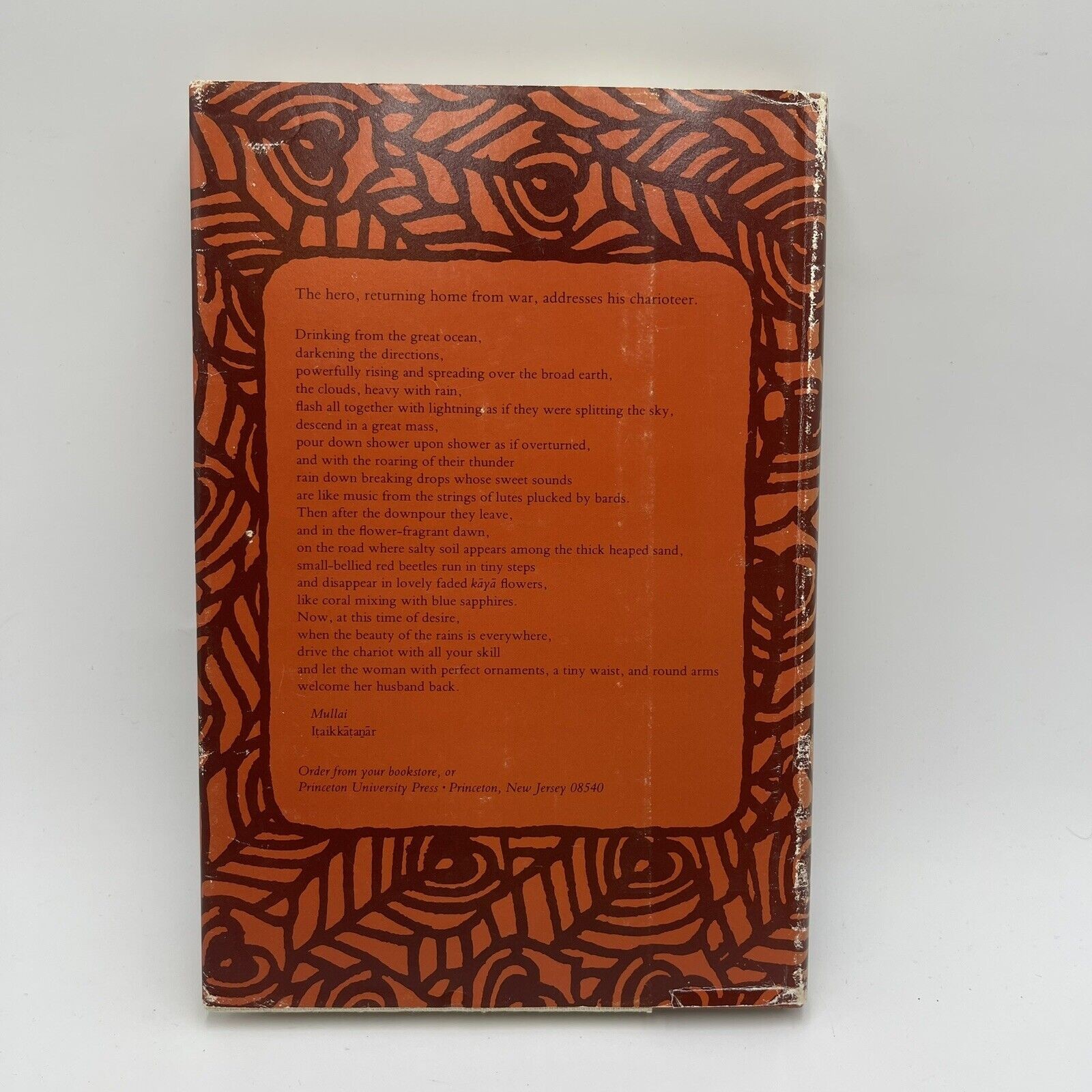 Poets of the Tamil Anthologies by George L. Hart III (1979 Hardcover)