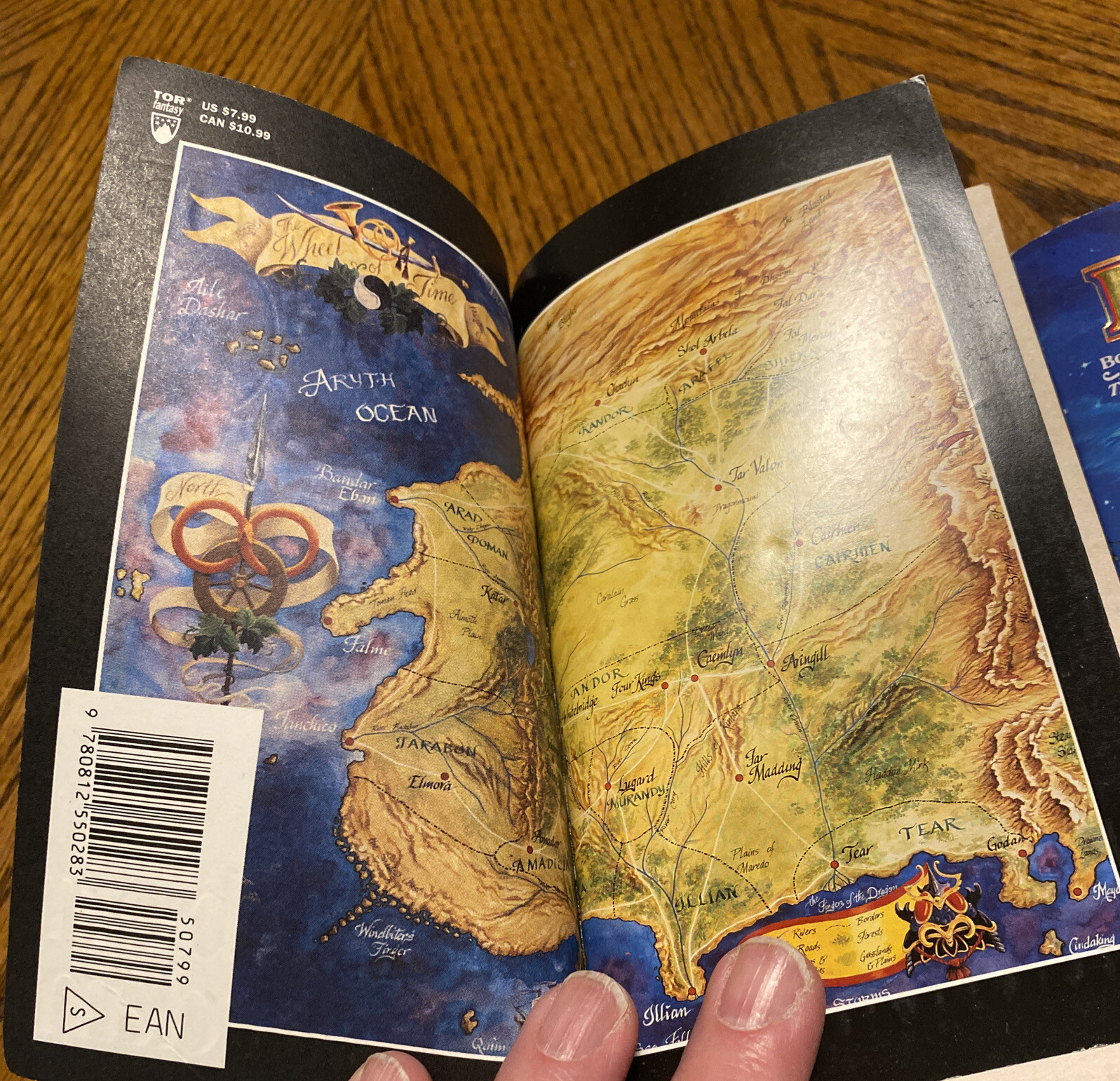 The Eye of the World (The Wheel of Time, Book 1 And 7 Paperback~Jordan, Robert