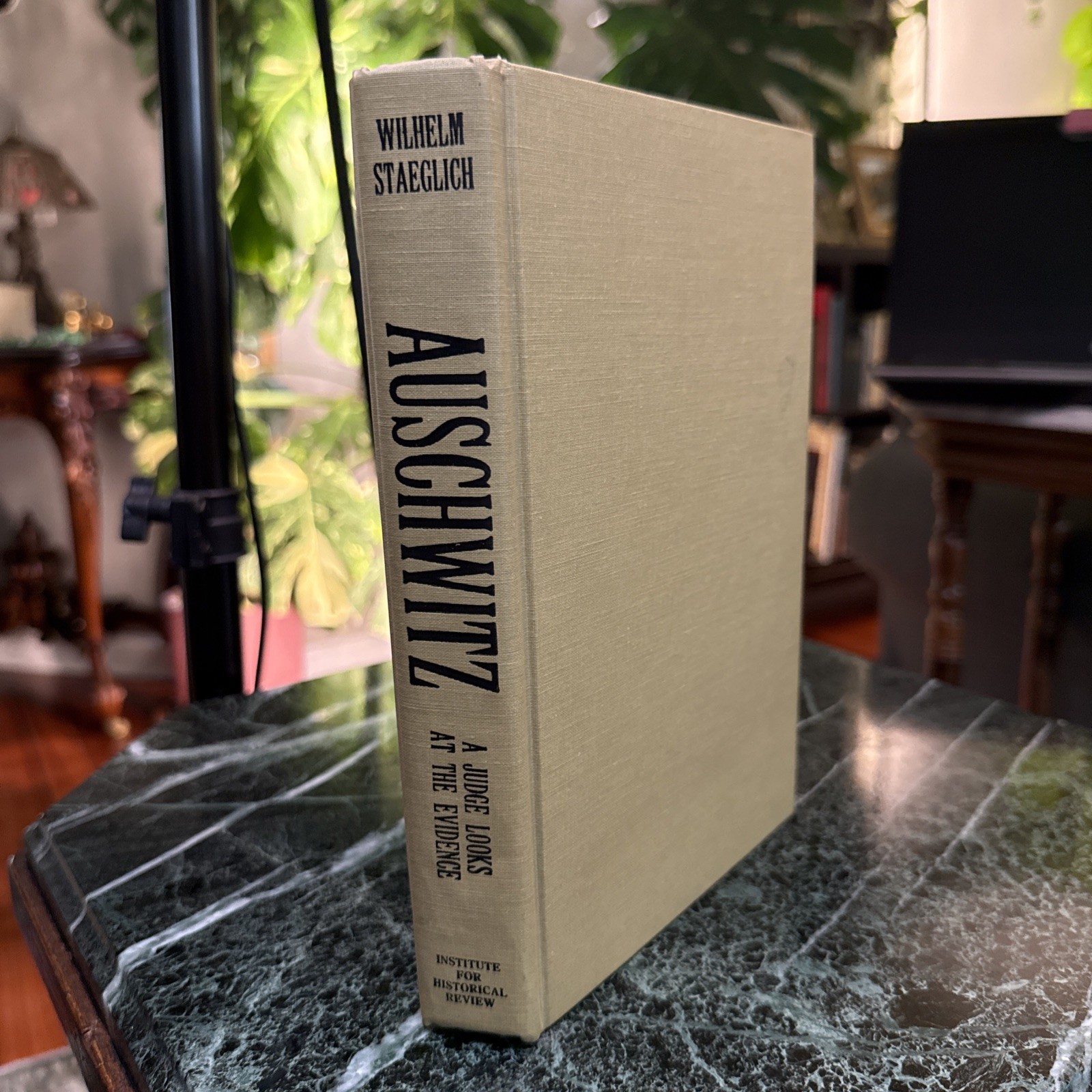 AUSCHWITZ A JUDGE LOOKS AT THE EVIDENCE Staeglich Vintage Hardback Book 1990