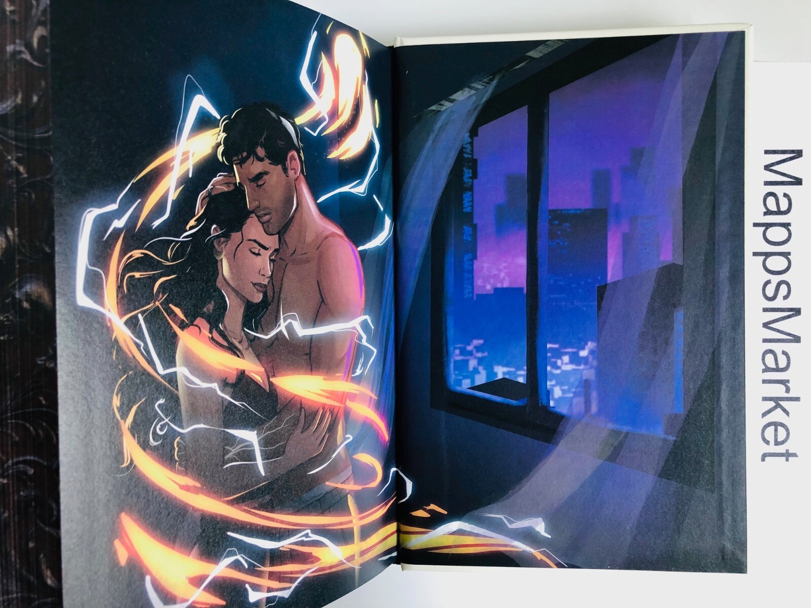 SIGNED IN PERSON The Book of Azrael by Amber V. Nicole BOOKISH Gods & Monsters 1
