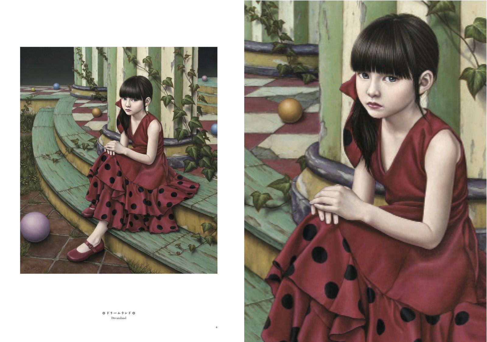 Shiori Matsumoto Art Book Meiso-en Japanese Illustration Nostalgic Girls