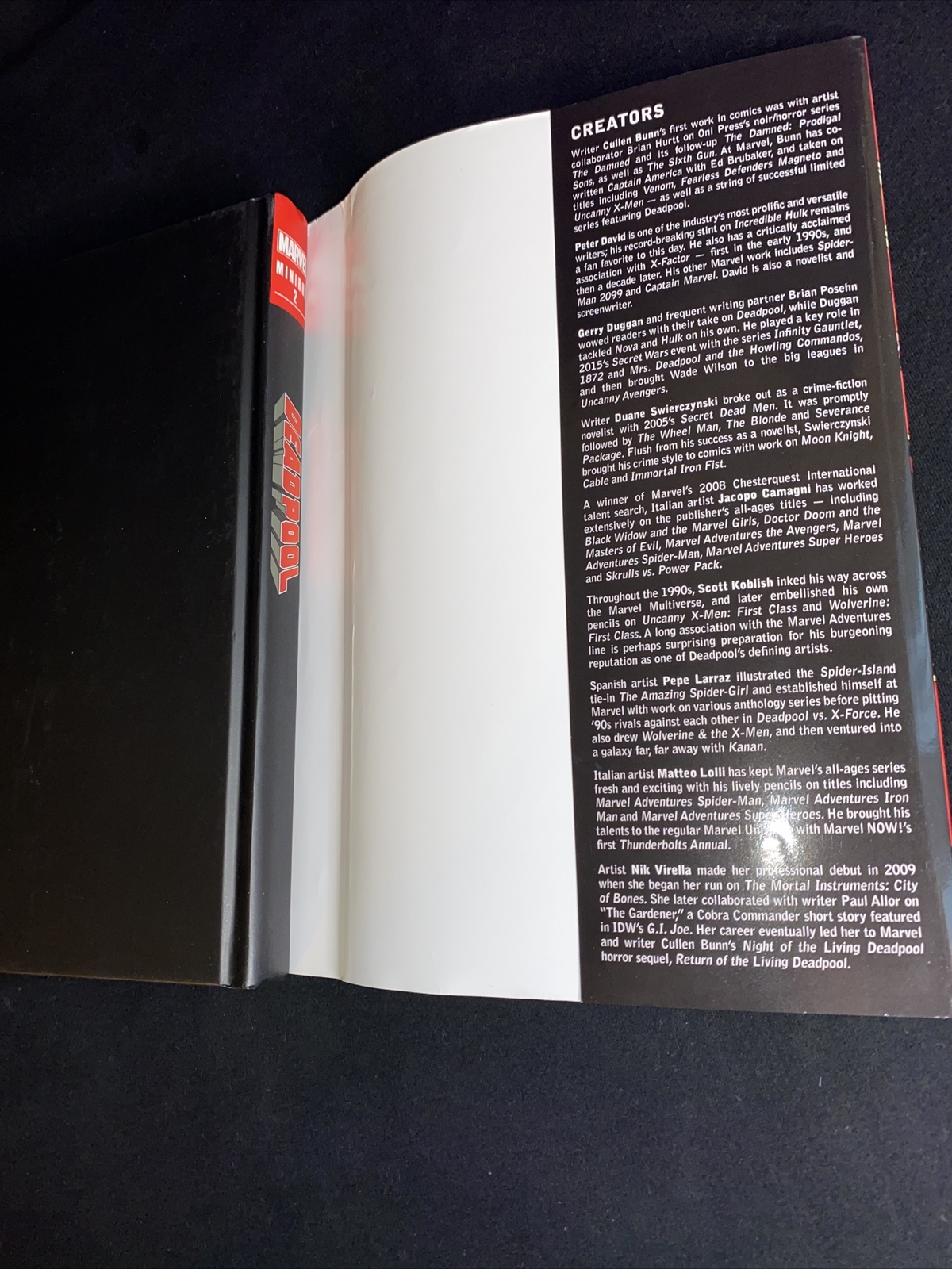 Deadpool Minibus 2 (2016, Hardcover) Multiple Writers and Illustrators