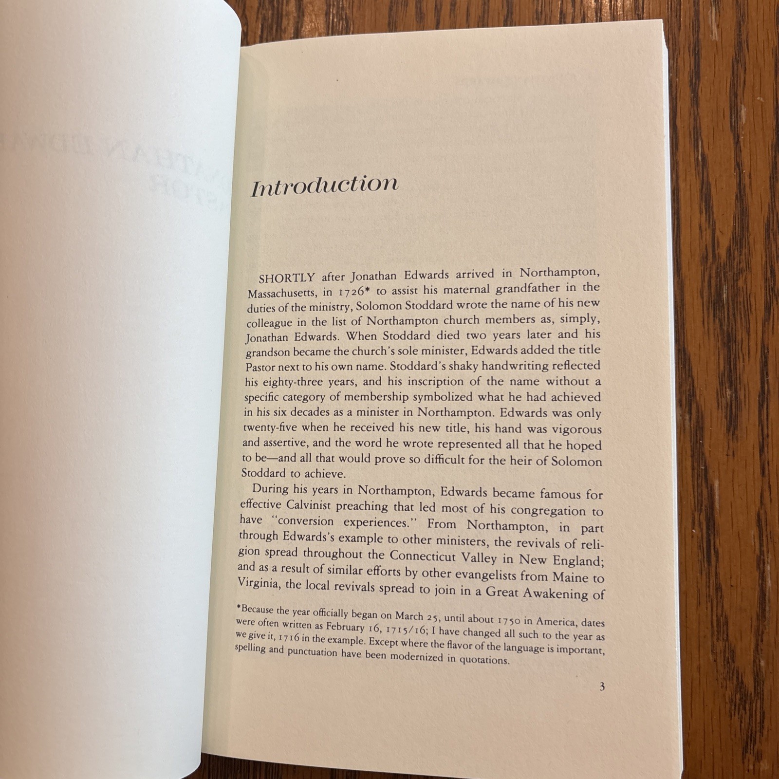 Jonathan Edwards, Pastor By Patricia J. Tracy PB
