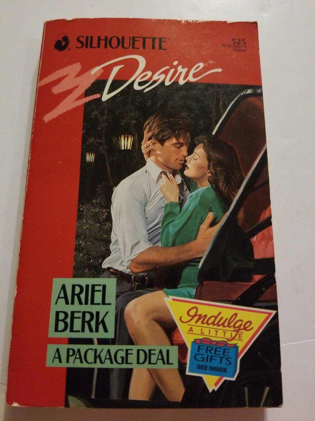 A Package Deal Ariel Berk 1989 Silhouette Desire Vintage Paperback 525