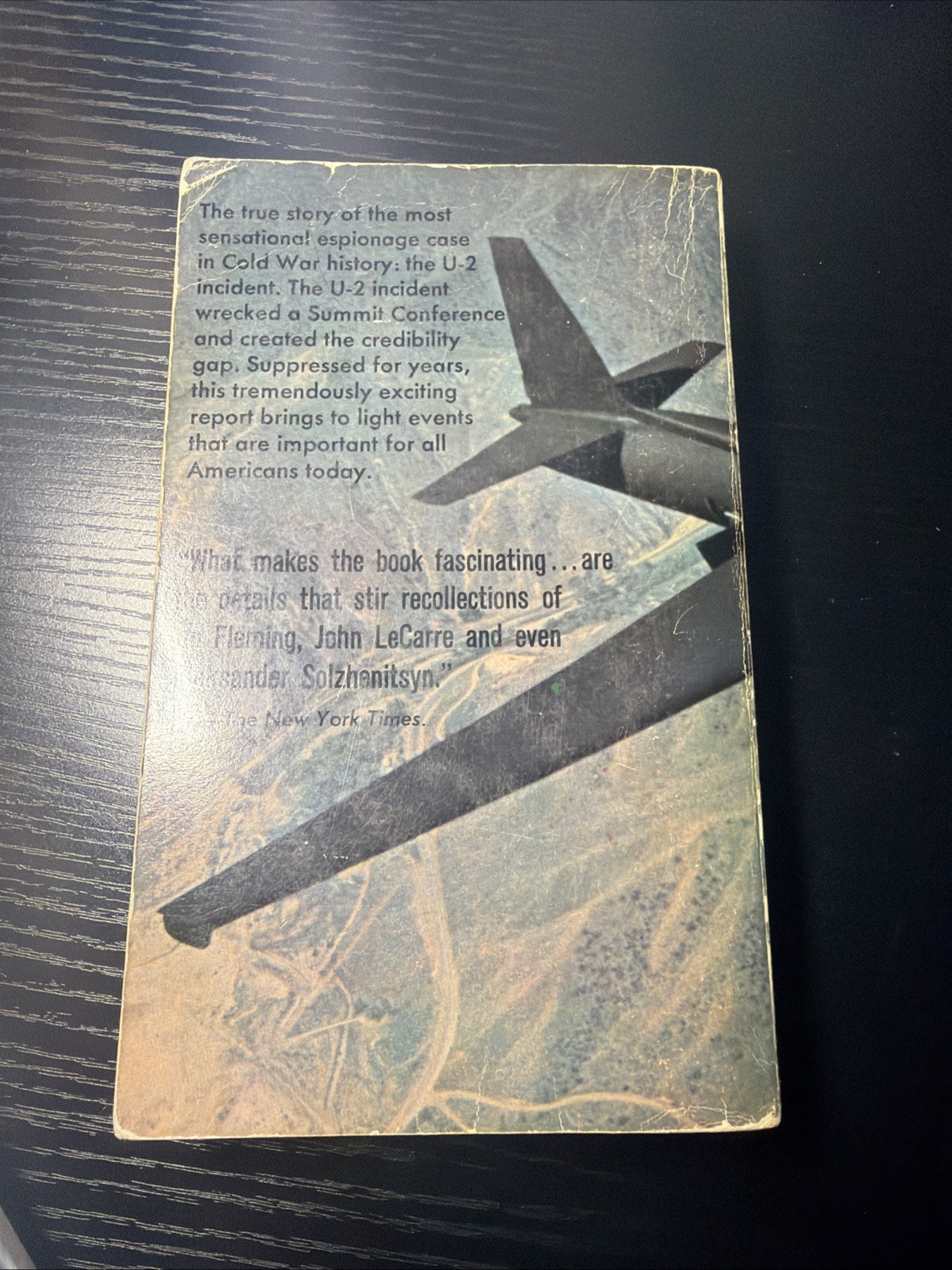 Operation Overflight PB Book Francis Gary Powers 1970 U-2 Spy Plane Pilot War