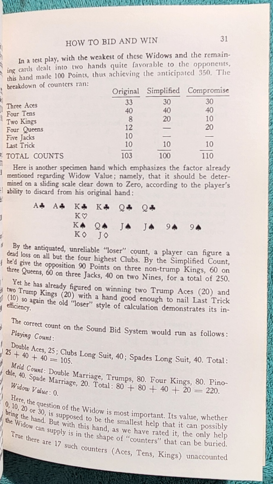 How To Win At Pinochle By Rufus Perry 1972 Trade Paperback 124 Pages