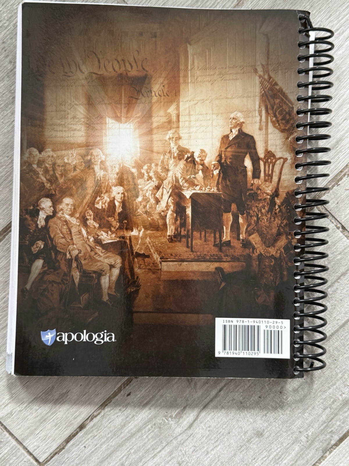 📚 Constitutional Literacy Workbook Apologia Homeshcool