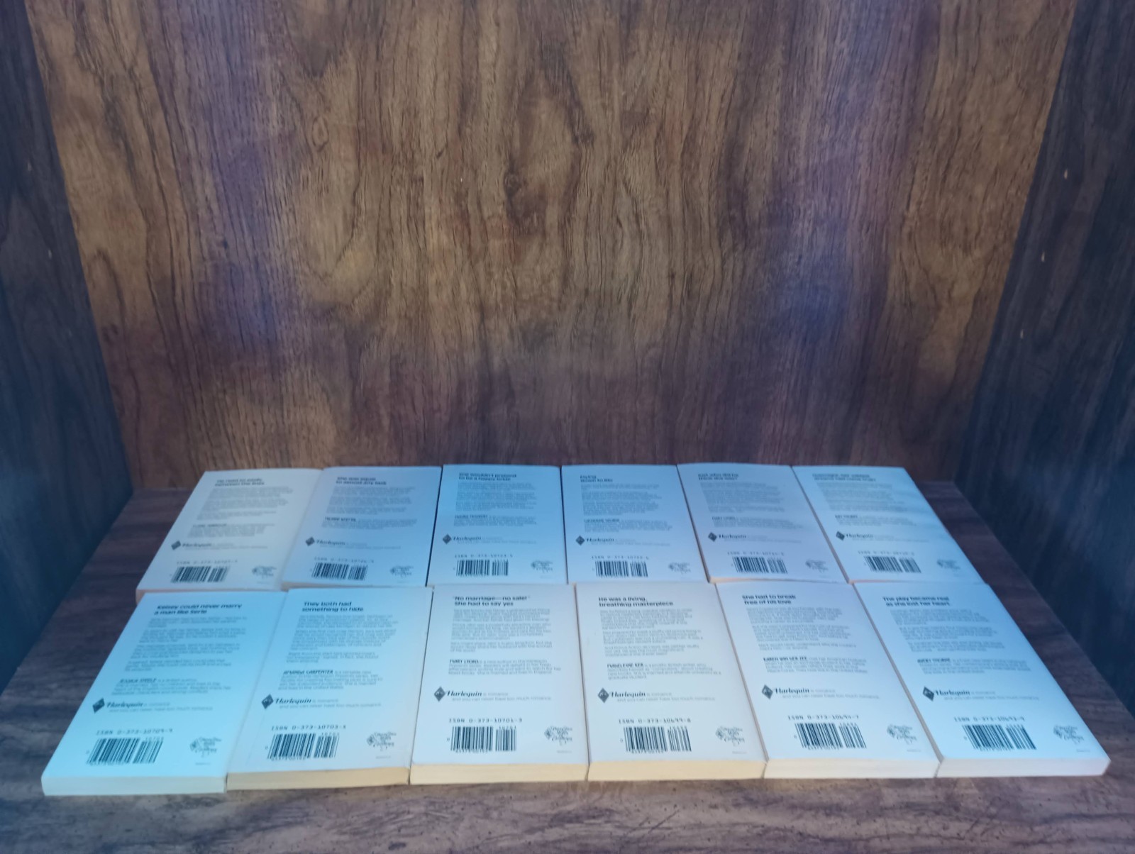 Harlequin Presents Lot #670–727 PB Romance Vintage Mixed Authors Acceptable–VG
