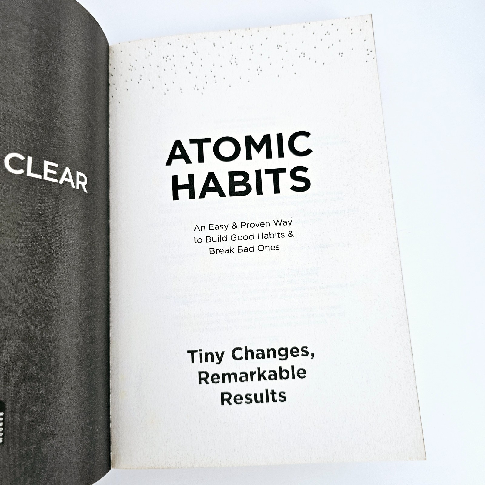 Atomic Habits by James Clear Build Good Habits Paperback Free Postage