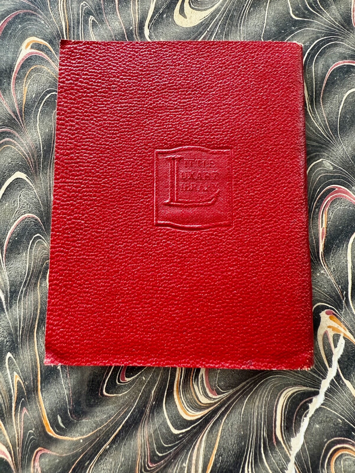 Antique Red Small Book SALOME Oscar Wilde Classic Literature New York