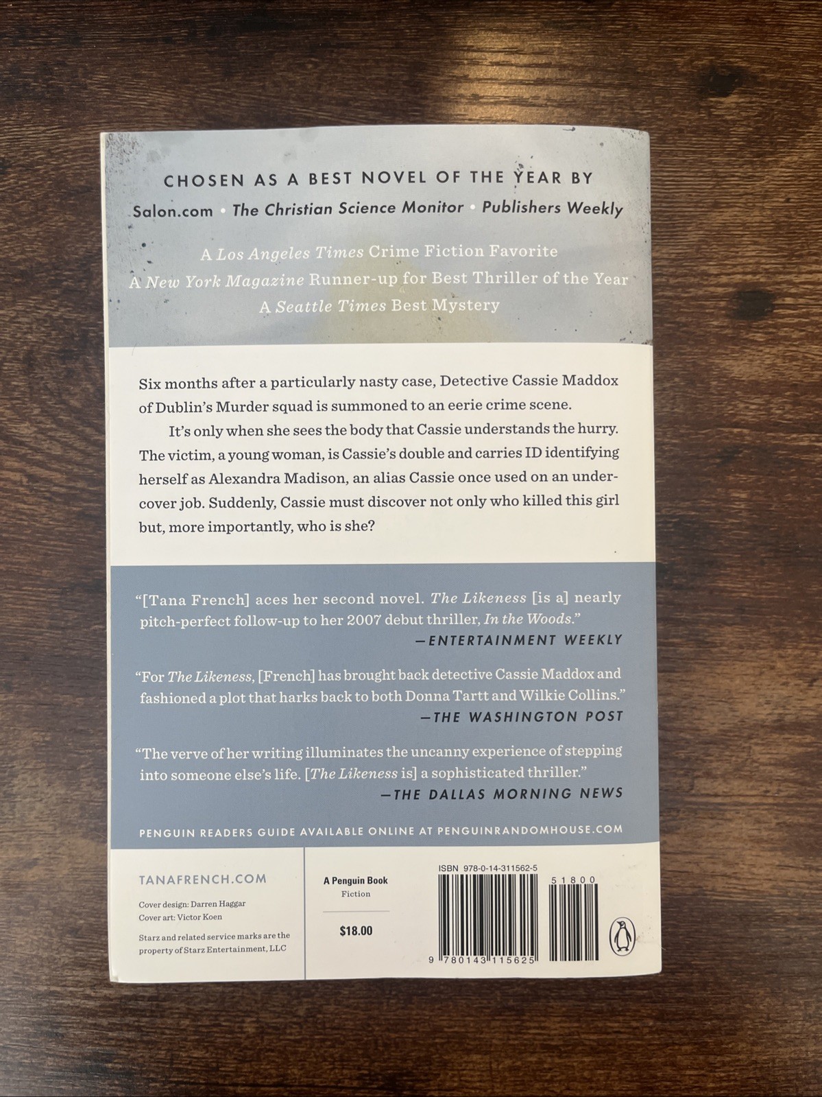 Likeness : A Novel by Tana French (2021, Us-Tall Rack Paperback)