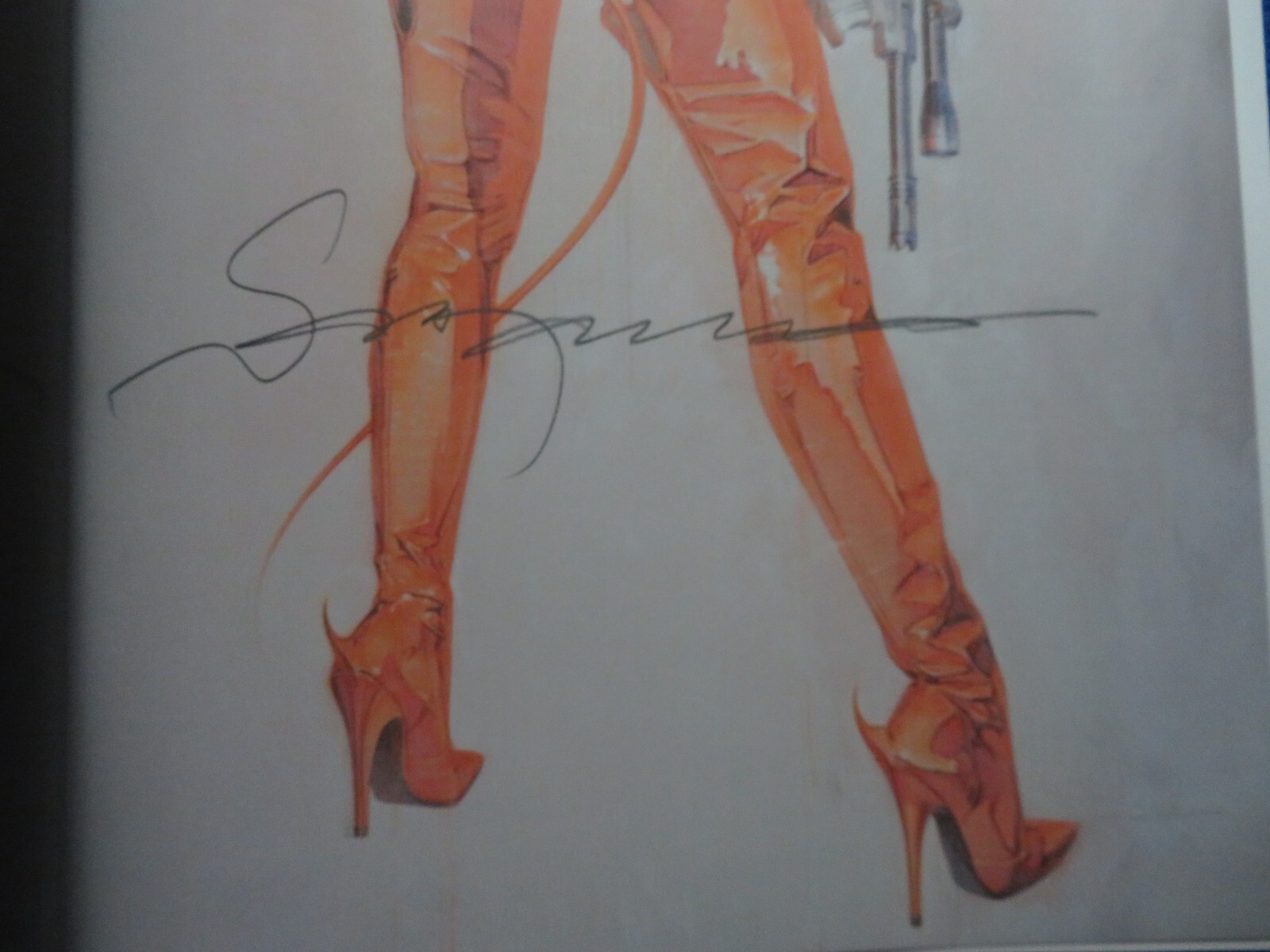 SORAYAMA THE GYNOIDS LUVTRONIX METALLIC HARDCOVER SIGNED TREVILLE 2023